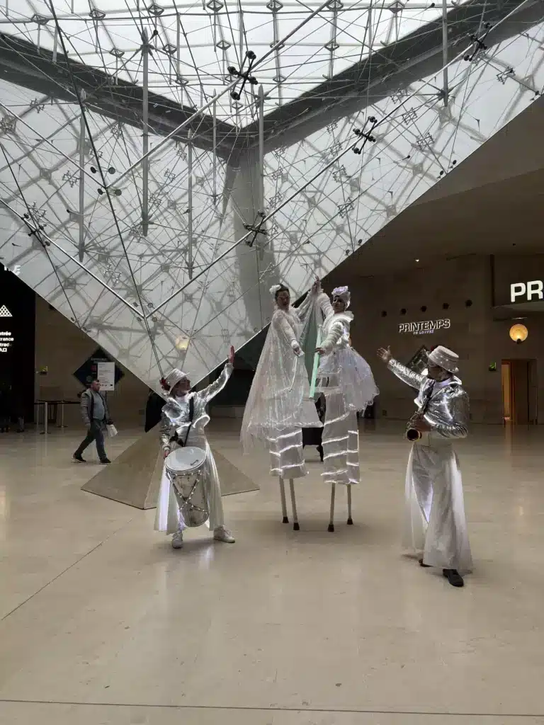 Opération marketing de Noël Centre Commercial Louvre